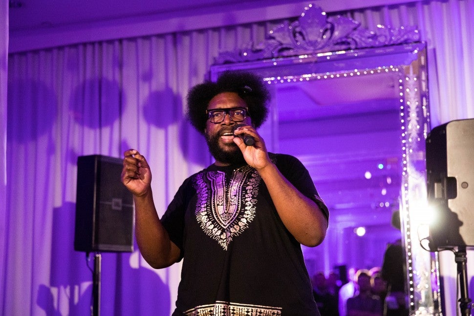 Questlove at prince event