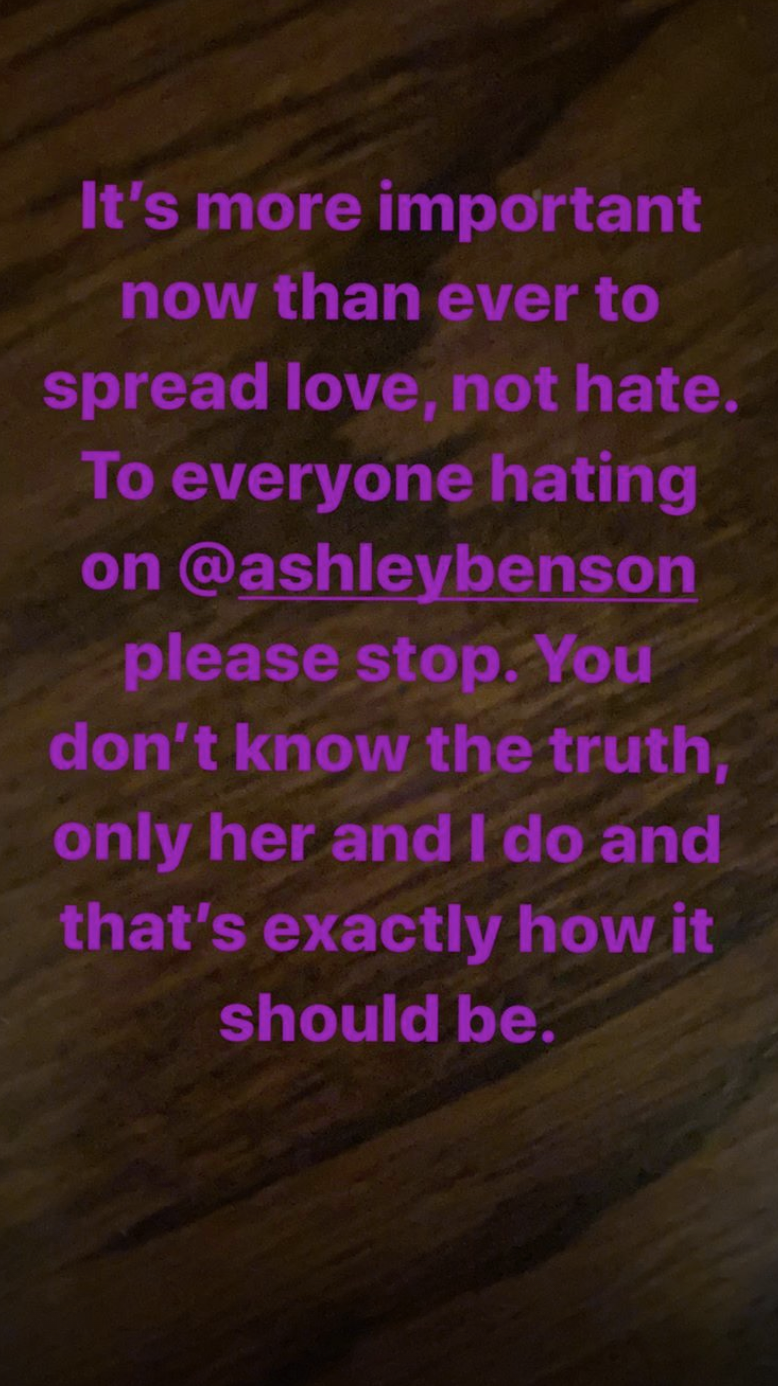 Cara Delevingne defends Ashley Benson