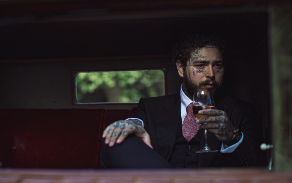 post malone and his wine