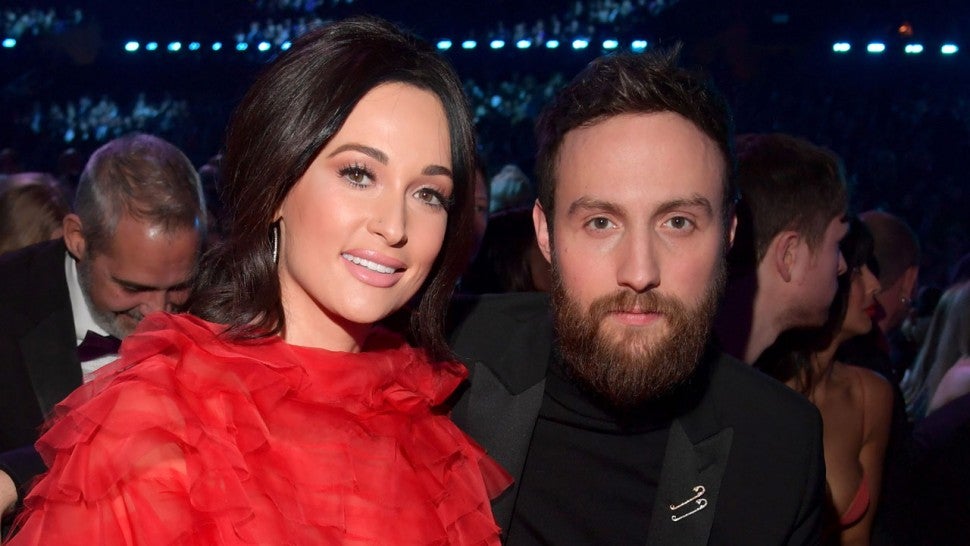 Kacey Musgraves and Ruston Kelly during the 61st Annual GRAMMY Awards