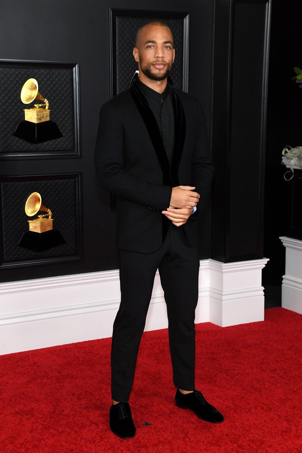 Kendrick Sampson attends the 63rd Annual GRAMMY Awards at Los Angeles Convention Center on March 14, 2021 in Los Angeles, California.