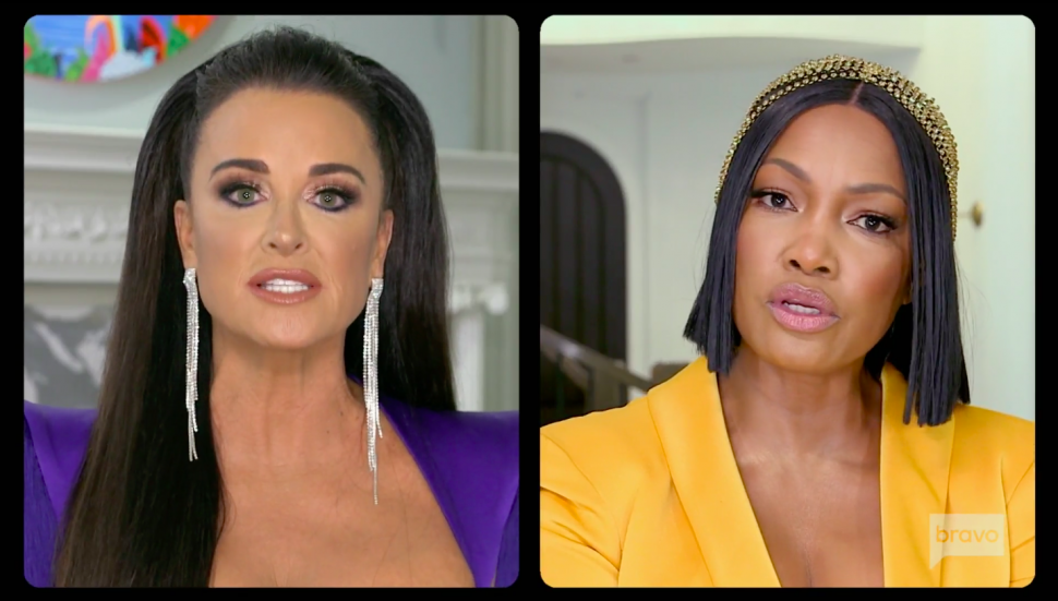 Kyle Richards and Garcelle Beauvais faced off at the season 10 RHOBH reunion