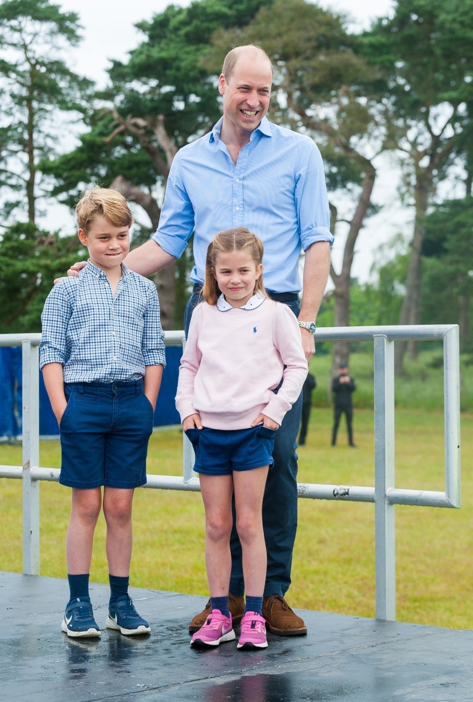 Prince William, Prince George, Princess Charlotte