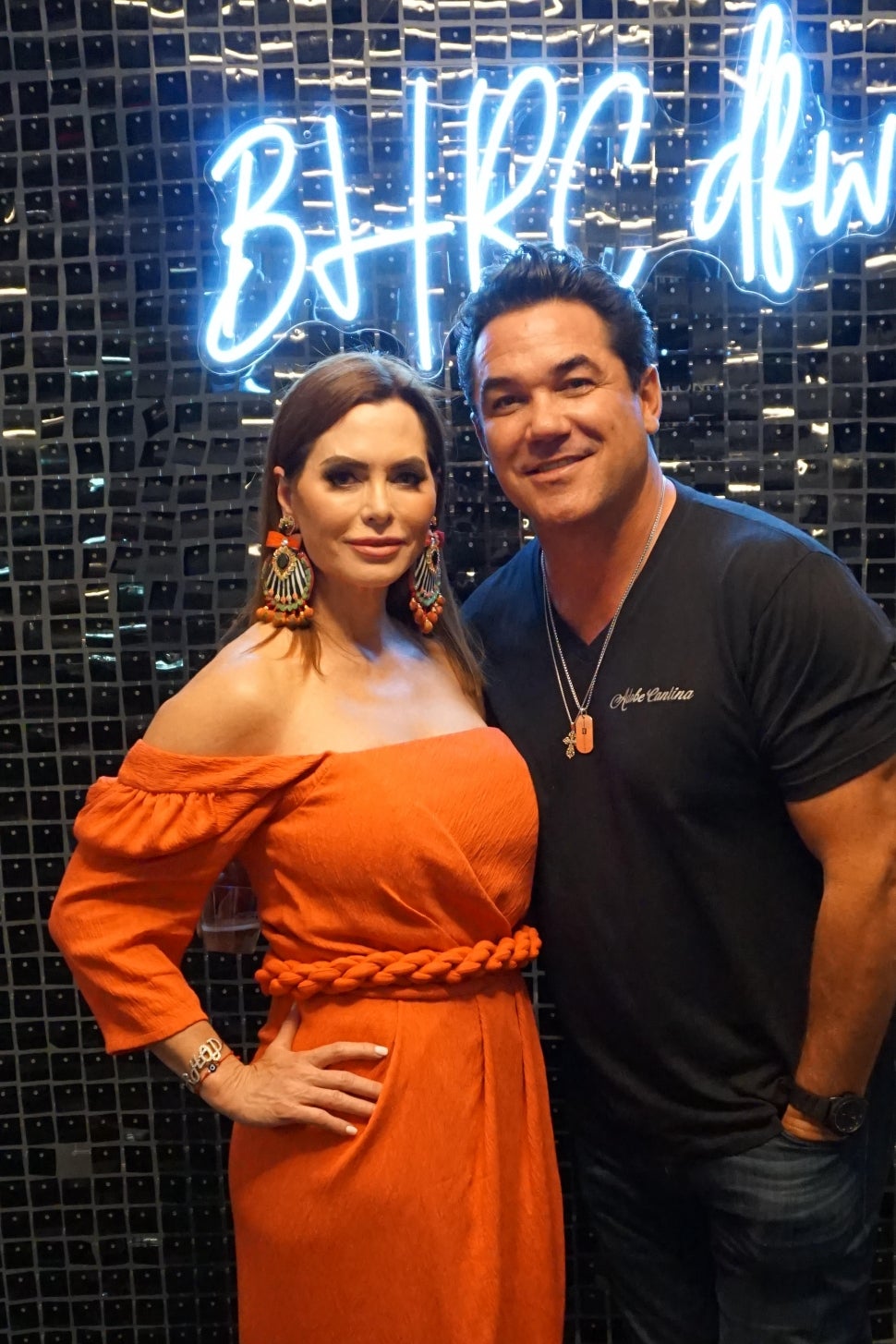 D'Andra Simmons and Dean Cain