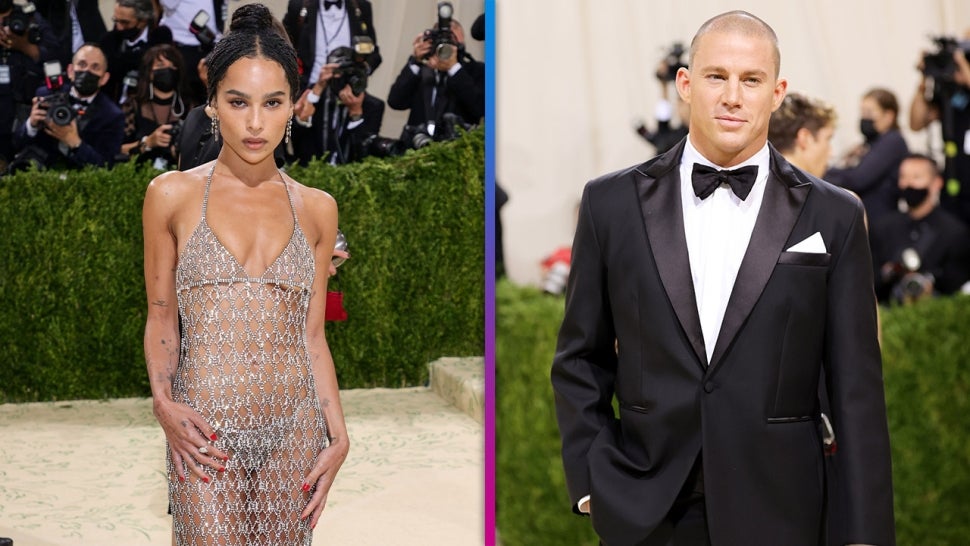 Channing Tatum and Zoe Kravitz Arrive to the Met Gala Separately