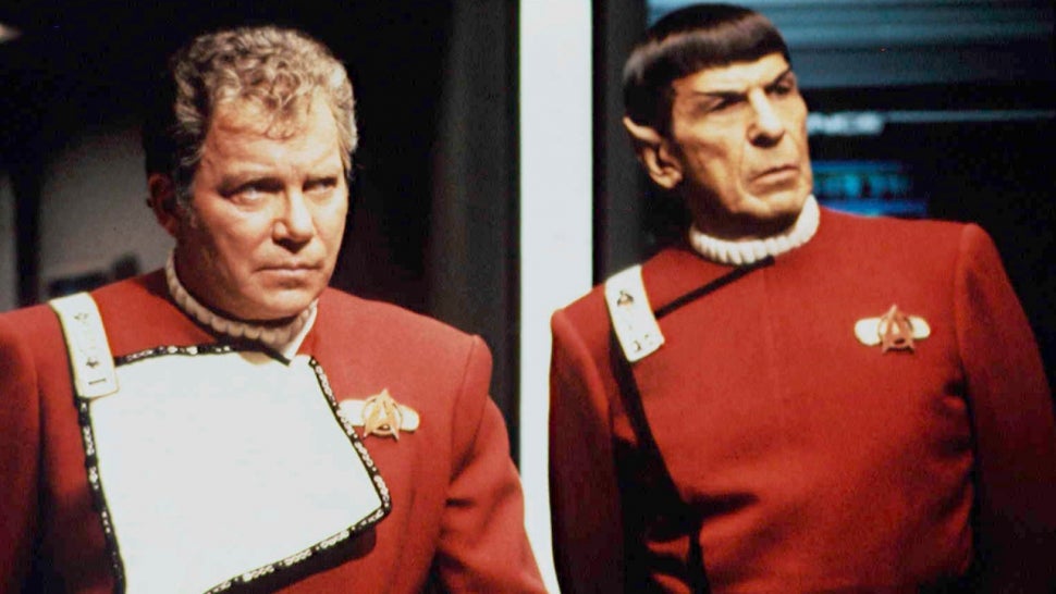 William Shatner and Leonard Nimoy in 'Star Trek VI: The Undiscovered Country.'