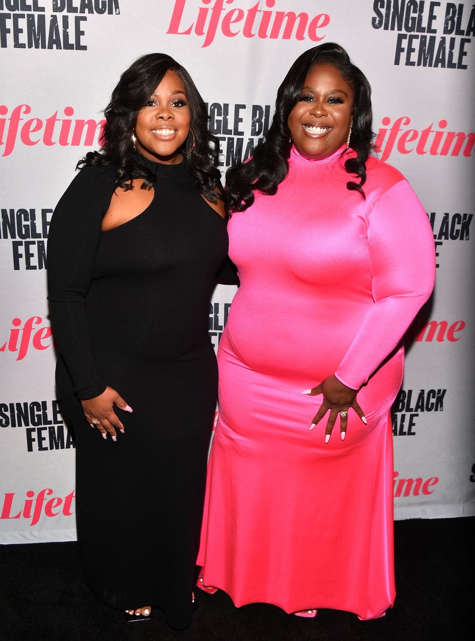 Amber Riley and Raven Goodwin