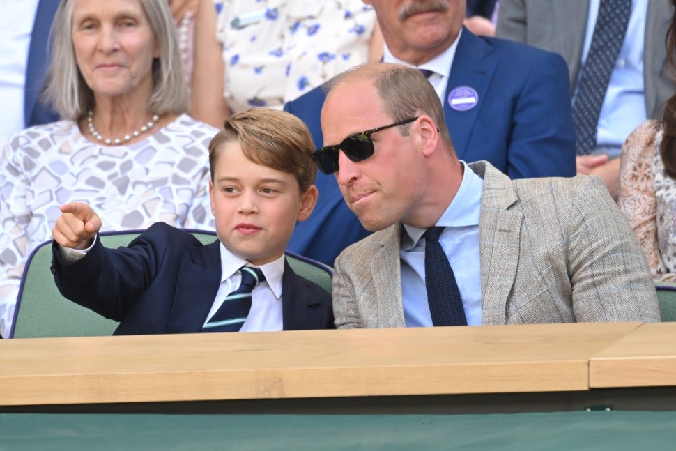 Prince George Makes His Debut at Wimbledon