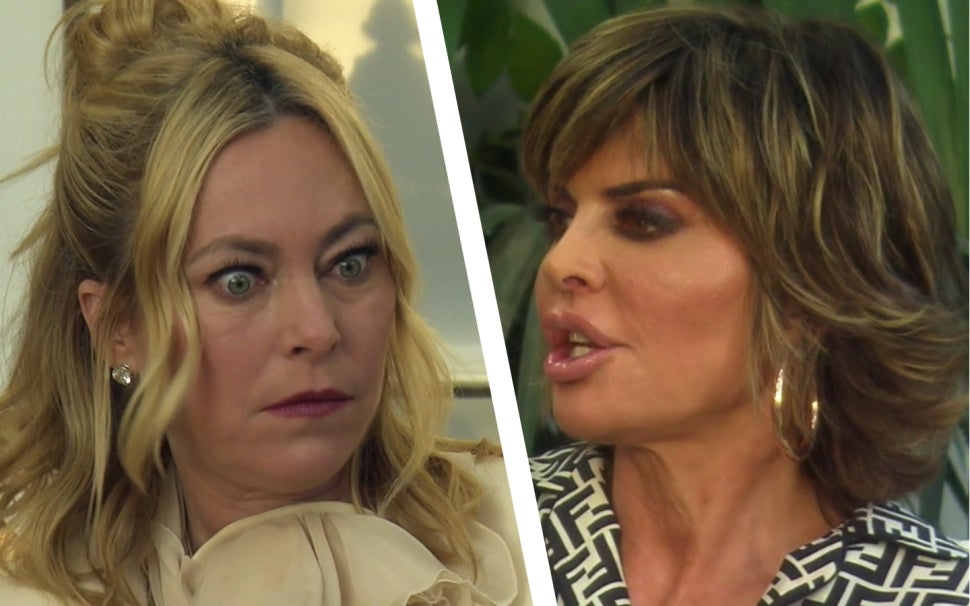 Lisa Rinna lobs f-bombs at her The Real Housewives of Beverly Hills co-star Sutton Stracke