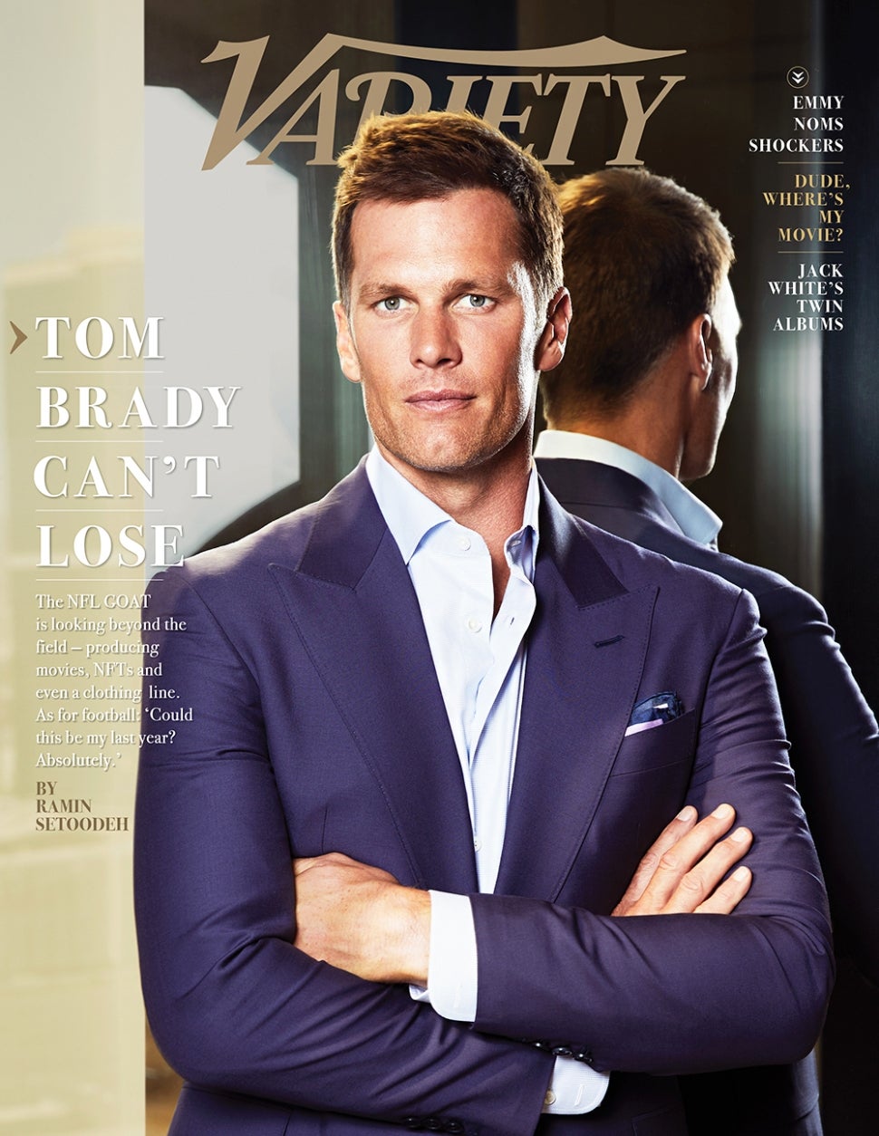 Tom Brady Variety Cover
