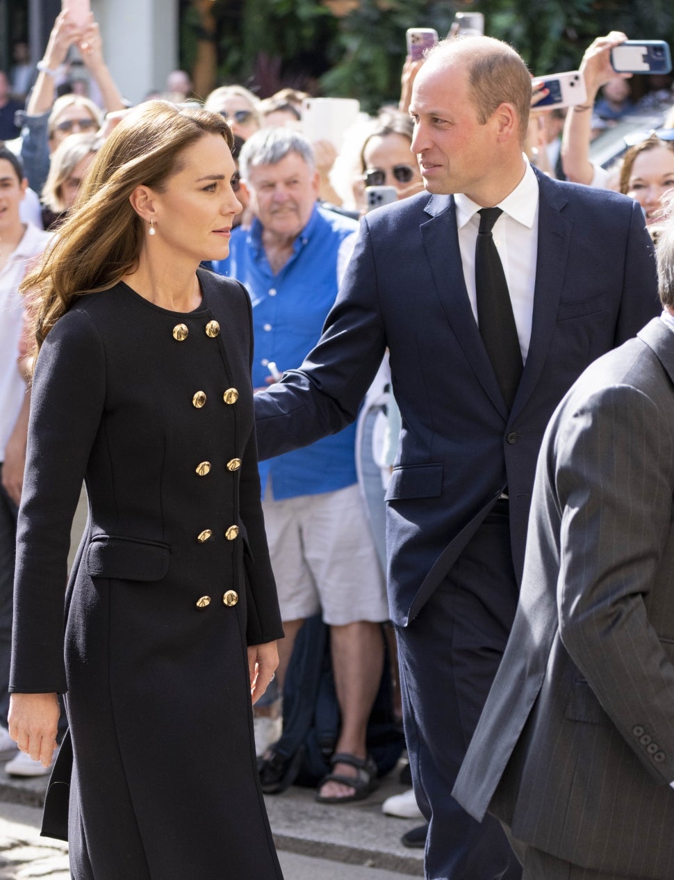 Prince William and Kate Middleton step out for first engagement since queen's funeral. 