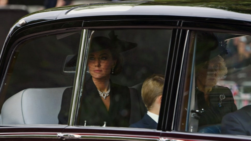 Kate Middleton attends Queen Elizabeth's funeral 