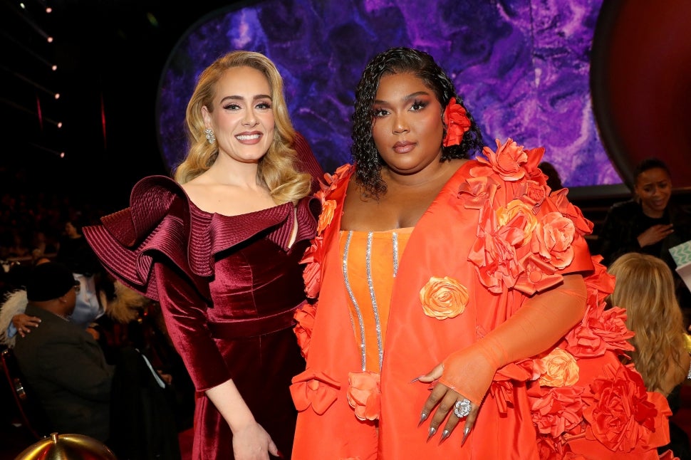 Adele and Lizzo