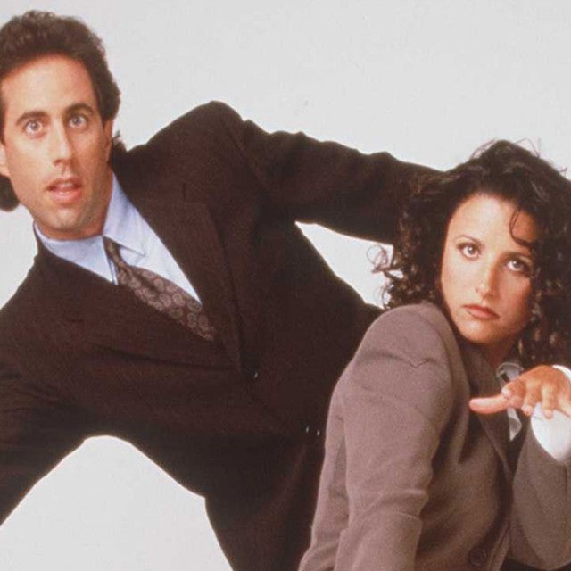Jerry Seinfeld and Julia Louis-Drefyus from 'Seinfeld'