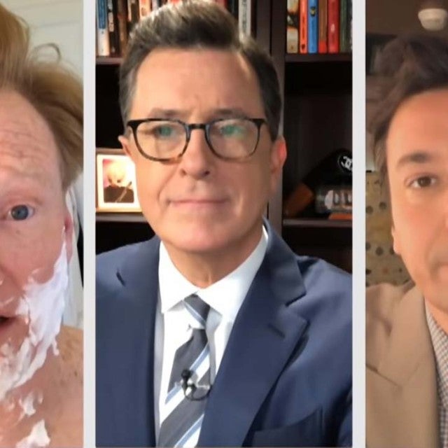 Conan O'Brien, Stephen Colbert and Jimmy Fallon