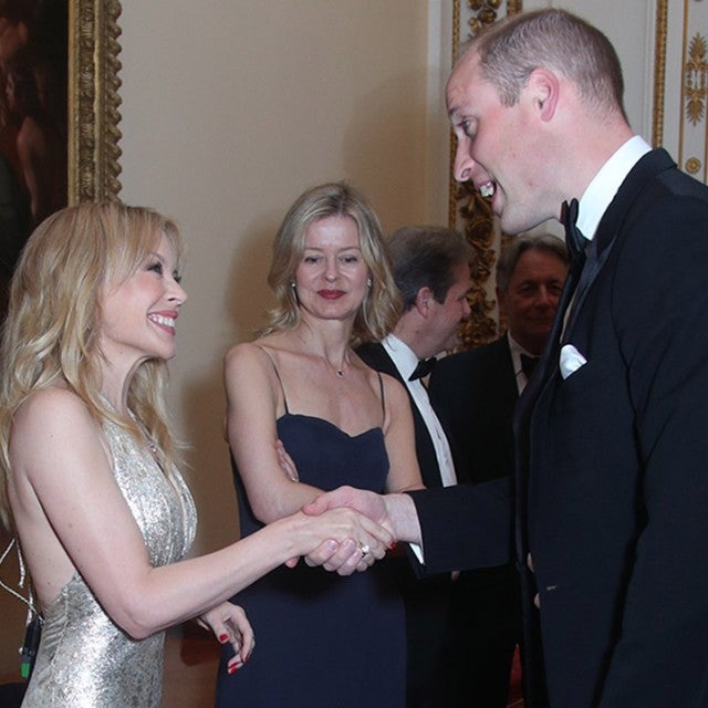 Kylie Minogue and Prince William