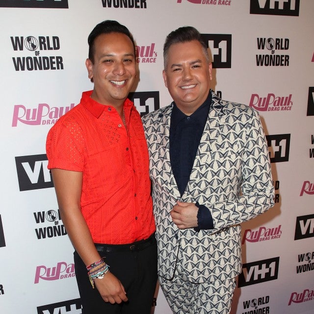 Ross Mathews and Salvador Camarena attend VH1's 'RuPaul's Drag Race' Season 10 Finale at The Theatre at Ace Hotel on June 8, 2018 in Los Angeles, California.