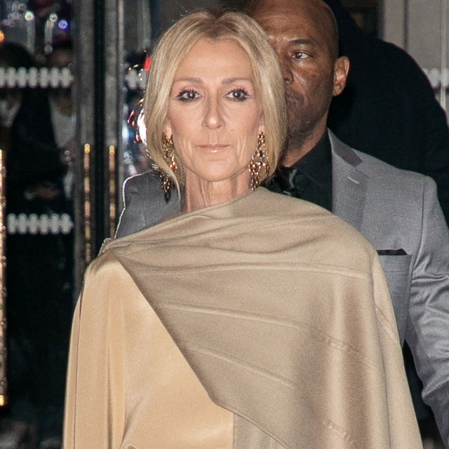 Celine Dion at paris fashion week