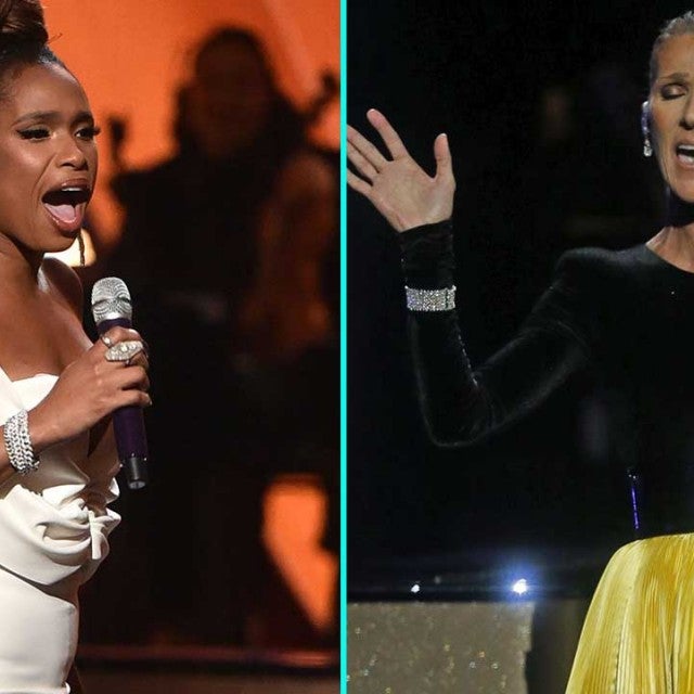 Jennifer Hudson and Celine Dion perform at 'Aretha! A Grammy Celebration for the Queen of Soul.'