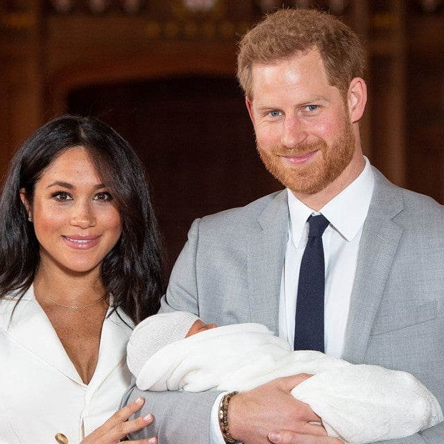 Meghan Markle, Archie and Prince Harry on may 8