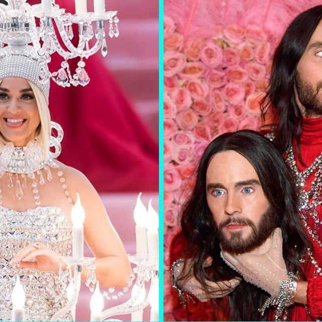 Katy Perry and Jared Leto at the 2019 Met Gala