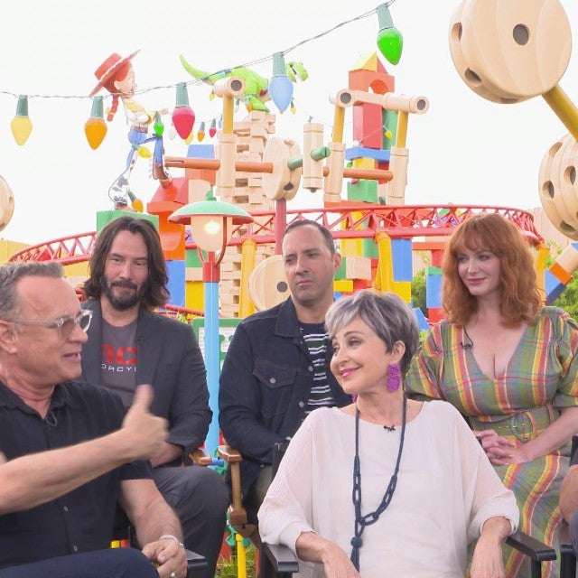 'Toy Story 4' Cast on Keanu Reeves and Forky! (Exclusive)