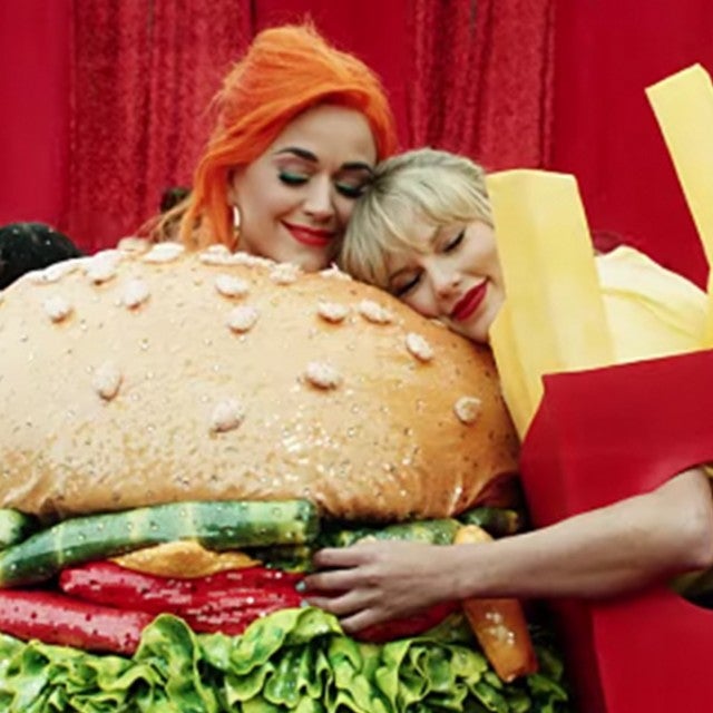 Taylor Swift and Katy Perry in calm down video