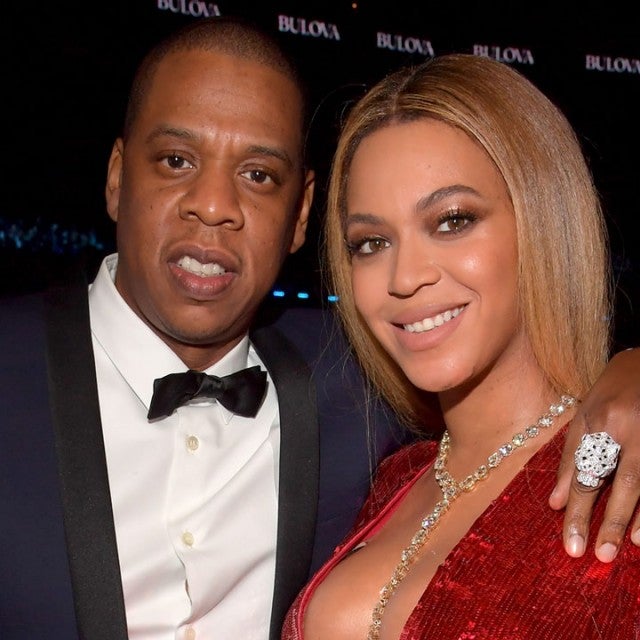 JAY-Z and Beyonce at 59th GRAMMY Awards in 2017