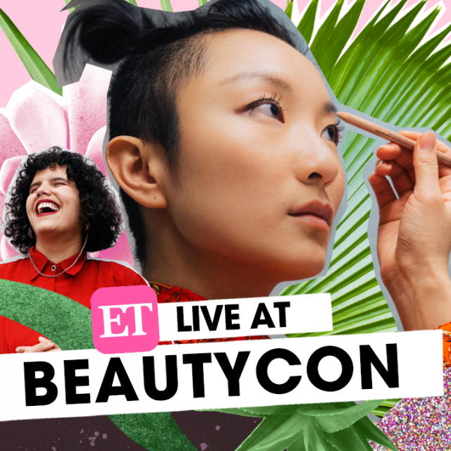 ET Live coverage at Beautycon LA 2019