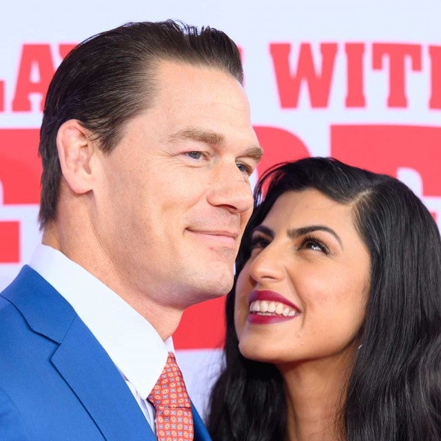 ET spoke with Cena on the red carpet