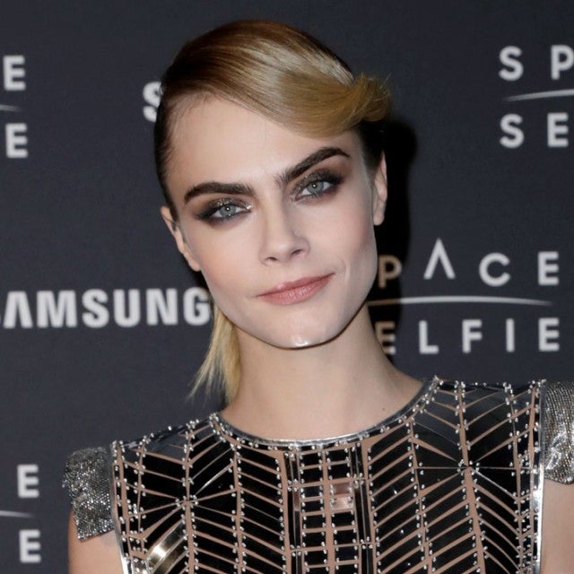 Cara Delevingne at the SpaceSelfie photocall in london