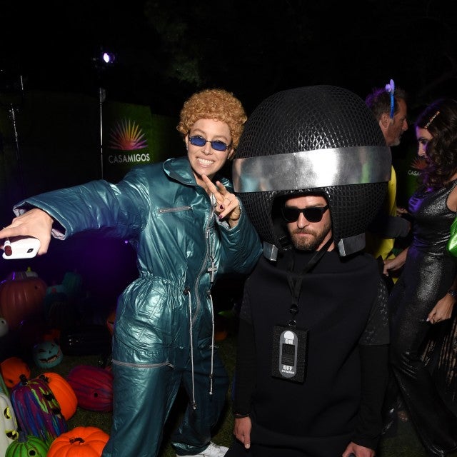 Jessica Biel Justin Timberlake Casamigos Halloween Party