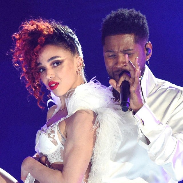 fka twigs and usher perform in 2020 grammys