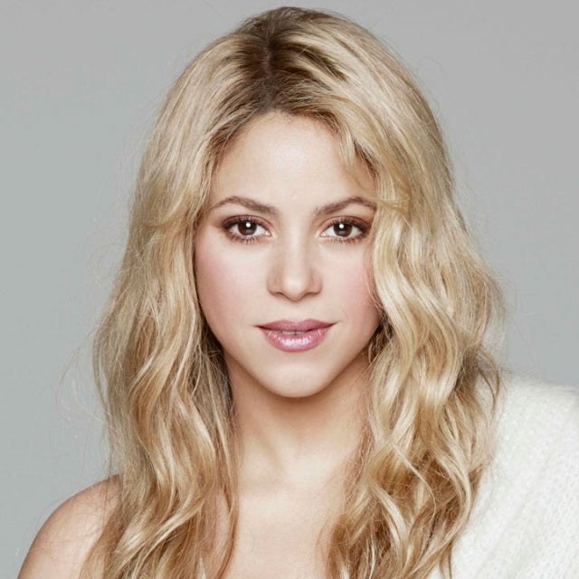 Shakira portrait in 2015