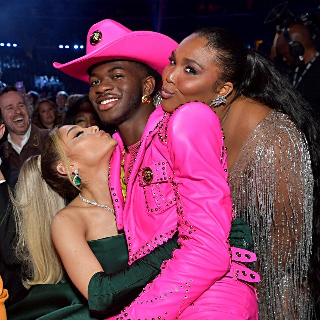 Ariana Grande, Lil Nas X and Lizzo at 2020 grammys