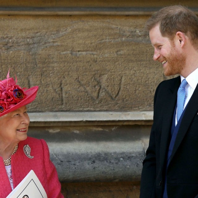 Prince Harry and Queen Elizabeth in may 2019