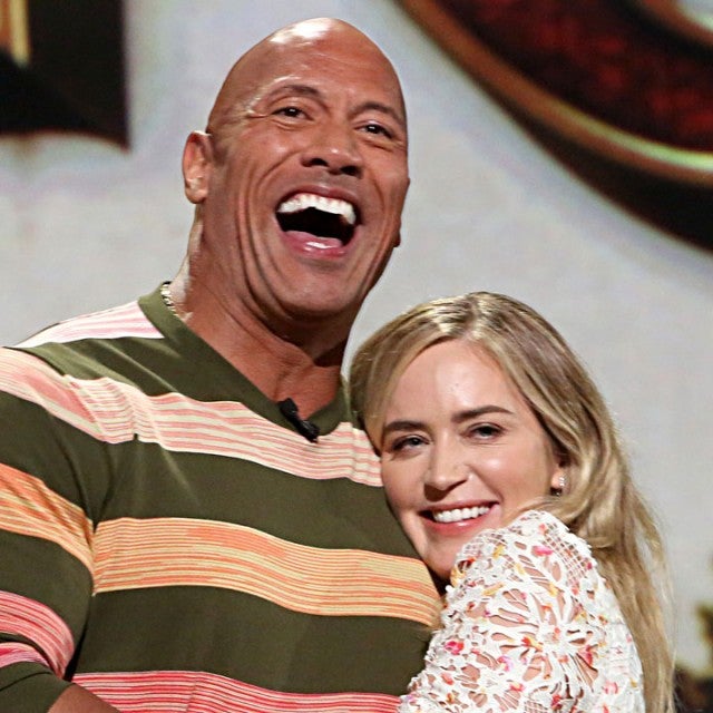 Dwayne Johnson and Emily Blunt of 'Jungle Cruise'