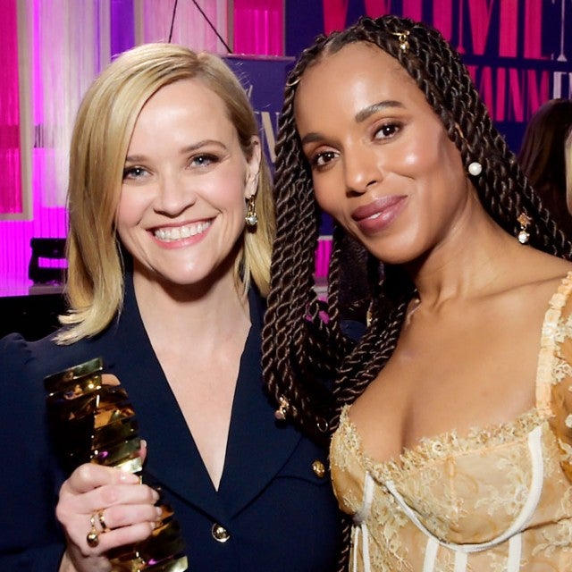 Reese Witherspoon and Kerry Washington at The Hollywood Reporter's Power 100 Women in Entertainment 2019