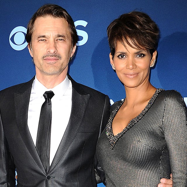 Olivier Martinez and actress Halle Berry attend the premiere of "Extant" at California Science Center on June 16, 2014 in Los Angeles, California.