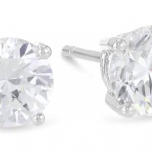 Amazon Cyber Monday 2020 1 carat diamond stud earrings
