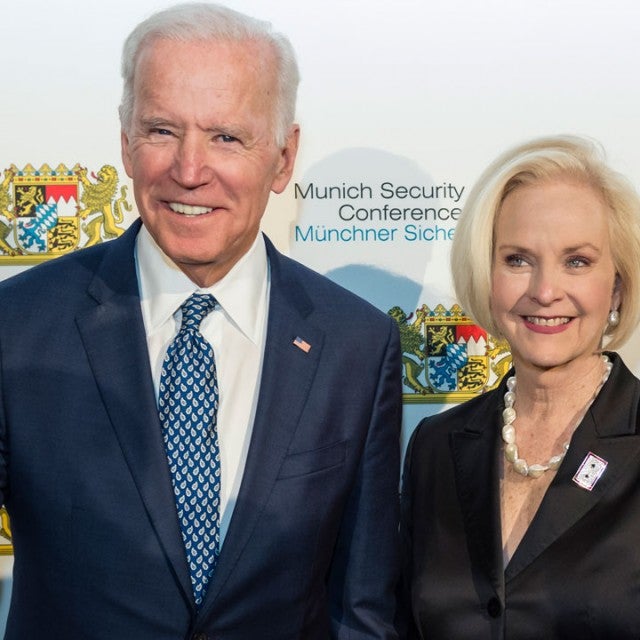 Joe Biden and Cindy McCain