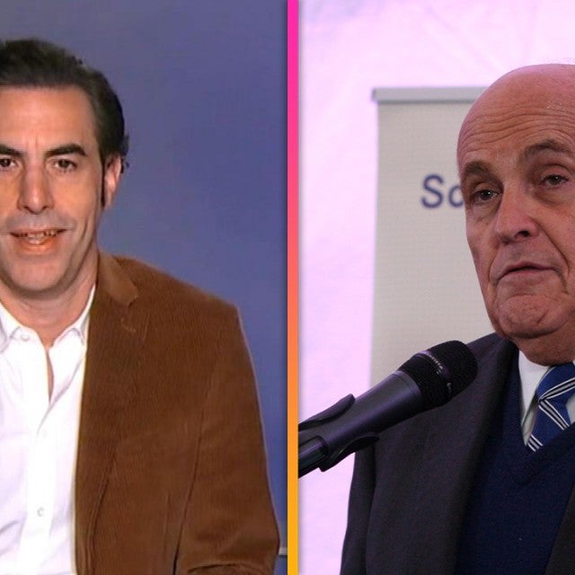 'Borat 2': Sacha Baron Cohen Talks Rudy Guiliani’s Controversial Scene