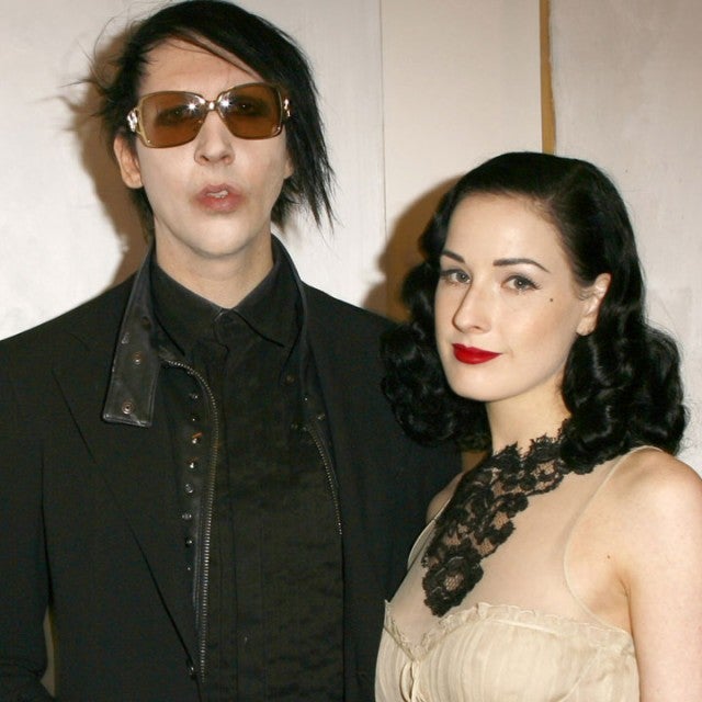 Marilyn Manson and Dita Von Teese in 2006