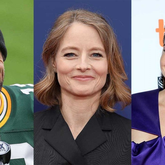 Aaron Rodgers, Jodie Foster and Shailene Woodley
