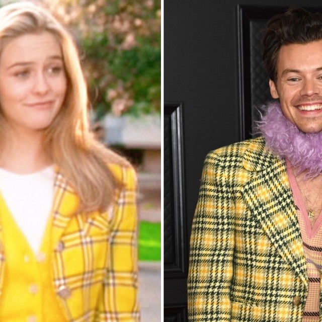 Alicia Silverstone and Harry Styles