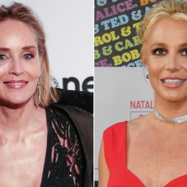 Sharon Stone and Britney Spears