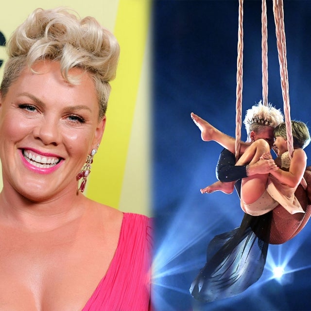 Pink's Daughter Willow Joins Her for Aerial Stunt at 2021 Billboard Awards