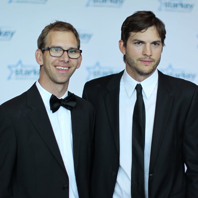 Michael Kutcher and Ashton Kutcher 