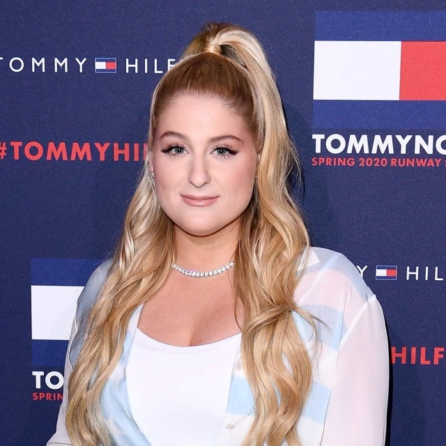 Meghan Trainor attends the TommyNow show during London Fashion Week February 2020 at the Tate Modern on February 16, 2020 in London, England. 