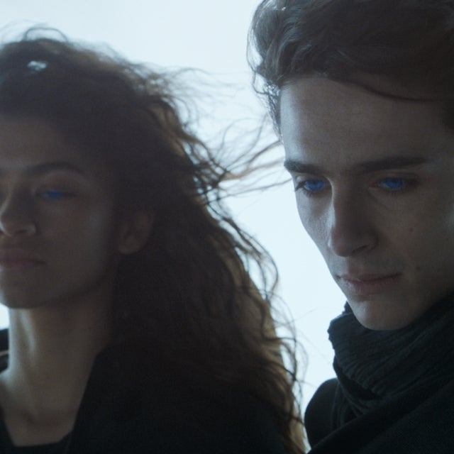 Zendaya and Timothée Chalamet in 'Dune.'